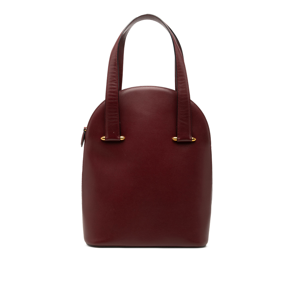 Pre-Loved Cartier Leather Must De Cartier Handbag